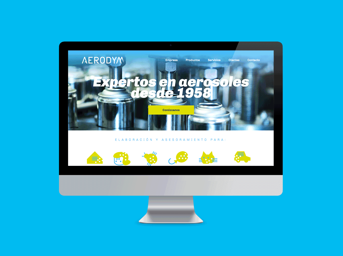 AERODYM - Imagen corporativa y fotografía de producto